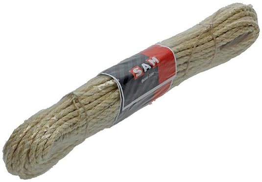 Mack 1014926 - sisal gedraaide streng 6mm ca 20m | 5 stuks
