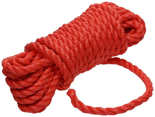 Mack 1014929 - pp gedraaid oranje streng 12mm 10m | 5 stuks