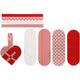 Https: www.cchobby.nl gevlochten-harten-afm-14-5x10-cm-120-gr-diverse-kleuren-8-set-1-doos