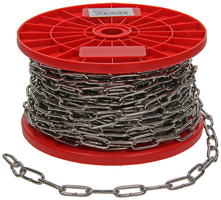 Load image into Gallery viewer, Mack 1015114 - kett. inox sch. lang din5685-1ø 3mm l 26mm 30m wwl 40 kg | 30 stuks
