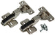 Mack 1013908 - 2 aut.klikscharnieren 9mm + kruispl. | 5 stuks