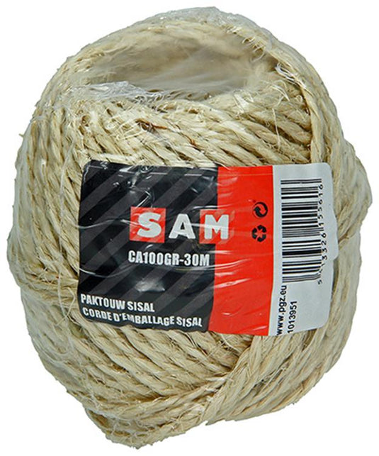 Mack 1013951 - paktouw sisal bobijn 3mm ca 22m | 10 stuks