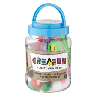 Creafun emmer met hobby artikelen 2 assorti | 6 stuks