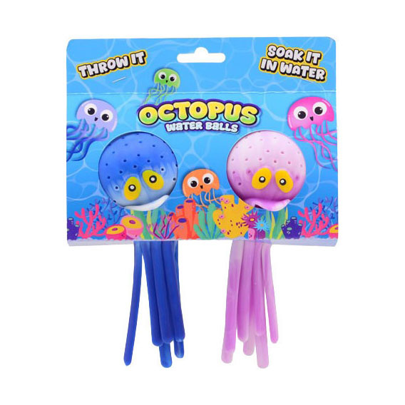 Load image into Gallery viewer, Johntoy splash werp octopus, 2 stuks
