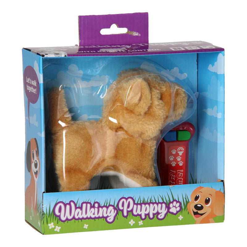 Load image into Gallery viewer, Johntoy wandelende puppy 4 assorti
