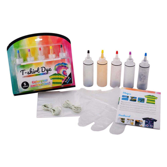 Johntoy t-shirt tie-dye design set