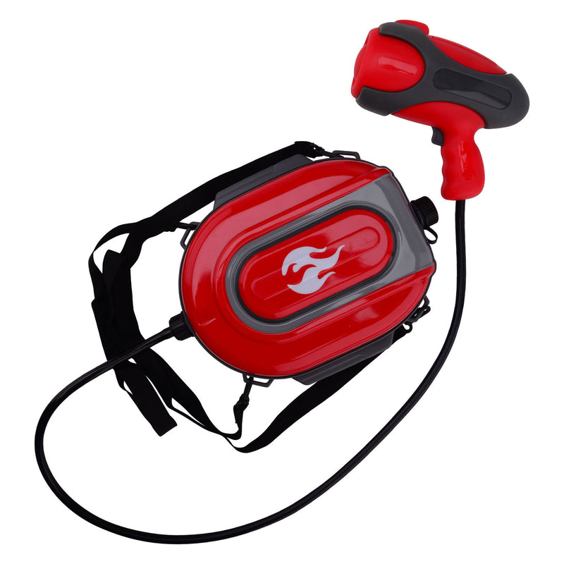 Load image into Gallery viewer, Johntoy electrisch brandweer waterpistool met rugzaktank
