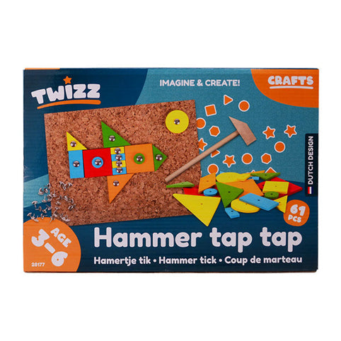 Johntoy twizz hamertje tik - 61 dlg.