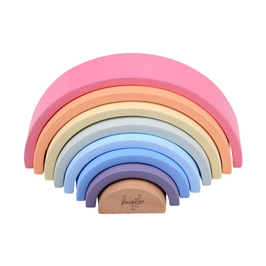 Load image into Gallery viewer, Joueco houten regenboog, 8dlg.

