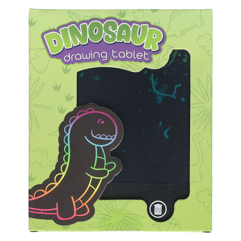 Load image into Gallery viewer, Johntoy regenboog dino tekentablet pocket editie

