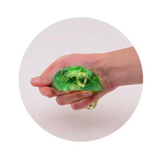 Load image into Gallery viewer, Johntoy slow rise anti-stress kubus met glitter
