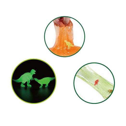 Load image into Gallery viewer, Johntoy 3 slijm eieren met dino
