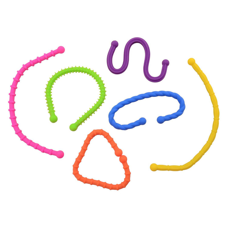 Load image into Gallery viewer, Johntoy fidget twist sticks set - 6 stuks anti stress speelgoed.
