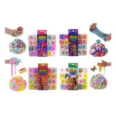 Johntoy putty, slijm en accessoires - 24dlg.