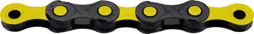 KMC Fietsketting DLC 12 - 126 schakels (Geel Zwart)