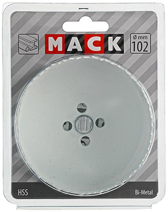 Mack 1018336 - gatzaag bimetaal ø 102mm | 3 stuks