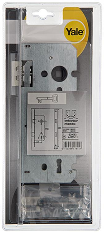 Load image into Gallery viewer, Yale 1019015 - 1 dubbel insteekslot l r a1353 50mm | 3 stuks
