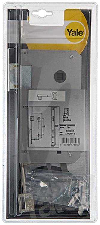Load image into Gallery viewer, Yale 1019020 - 1 dubbel insteekslot links a1126 55mm | 3 stuks
