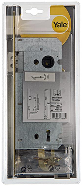 Yale 1019042 - 1 dub.insteeksl.mess.l r a1353 55mm | 3 stuks