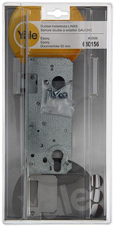 Load image into Gallery viewer, Yale 1019052 - 1 insteekslot z cil.dubbel l a2609 50mm | 3 stuks
