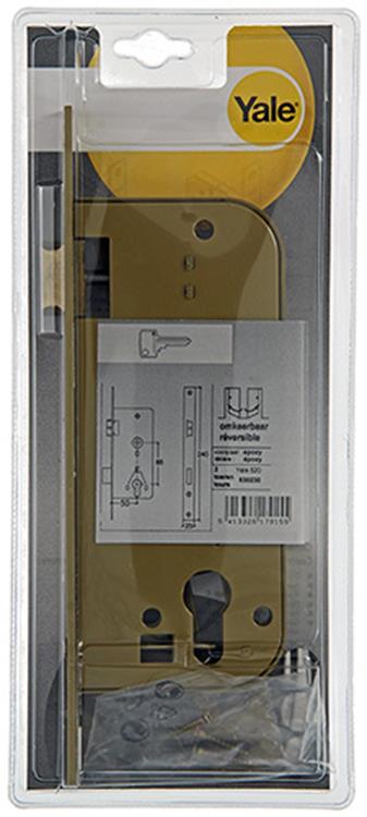 Load image into Gallery viewer, Yale 1019075 - 1 insteekslot z cilinder l r 520 50mm | 1 stuks
