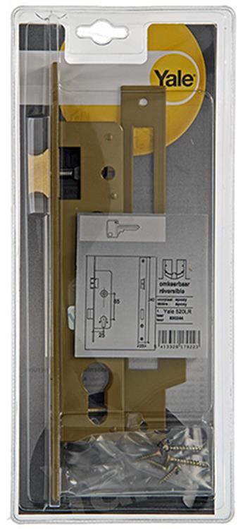 Load image into Gallery viewer, Yale 1019079 - 1 insteekslot z cilinder l r 520 25mm | 1 stuks
