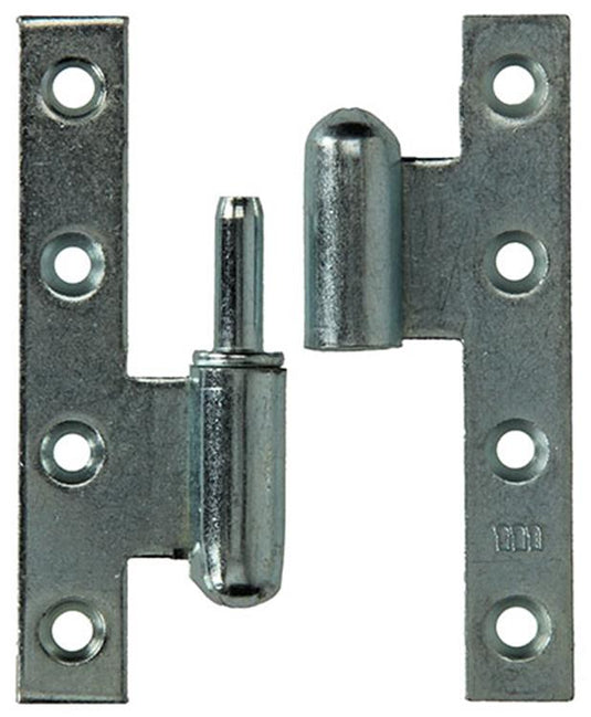 Yale 1019142 - 3 zware paumel.verz.rechte hoek links 110x70mm | 5 stuks