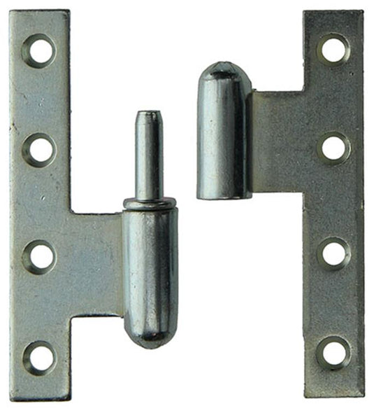 Yale 1019149 - 3 zware paumel.verz.rechte hoek links 110x80mm | 5 stuks