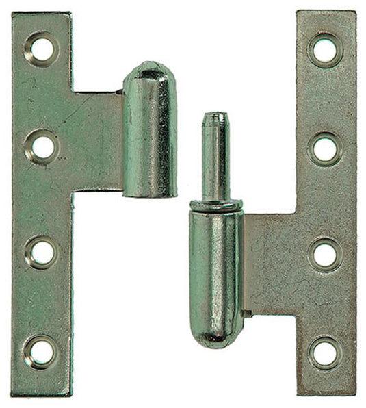 Yale 1019150 - 3 zware paumel.verz.rechte hoek rechts 110x80mm | 2 stuks
