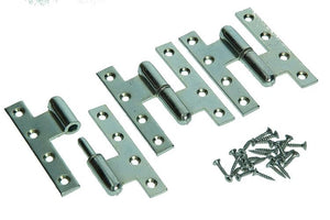 Yale 1019150 - 3 zware paumel.verz.rechte hoek rechts 110x80mm | 5 stuks