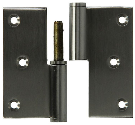 Yale 1019168 - 1 roestvrij stalen paumel links met rechte hoek 80 x 82 | 5 stuks