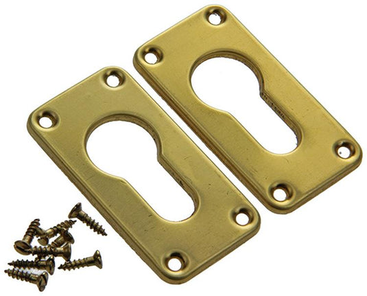 Yale 1019196 - 2 messing bekleding. profielcilind. pa250 | 5 stuks