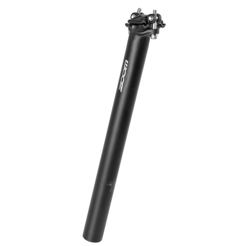 Load image into Gallery viewer, zadelpen vast patent 27.2 x 350 mm aluminium matzwart
