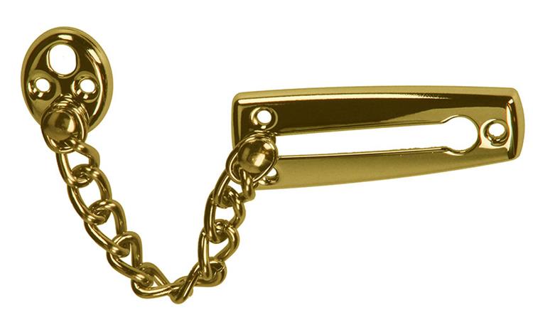 Load image into Gallery viewer, Yale 1019220 - deurketting messing ypelch469823bp | 2 stuks
