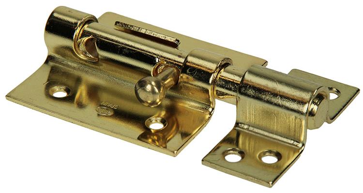 Load image into Gallery viewer, Yale 1019229 - 1 boksgrendel vermessingd 70mm | 5 stuks
