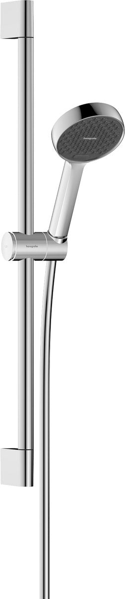 Hansgrohe activera s - doucheset - ecosmart waterbesparend - select-knop bediening - 95mm - met glijstang - 65 cm - 2 straalfuncties - chroom
