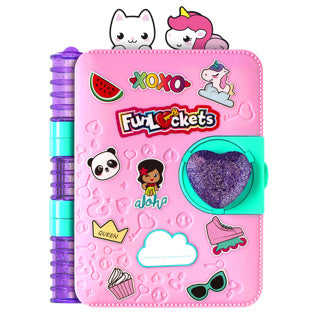 Load image into Gallery viewer, Funlockets jumbo - - secret journal - dagboek meisjes - vanaf 6 jaar
