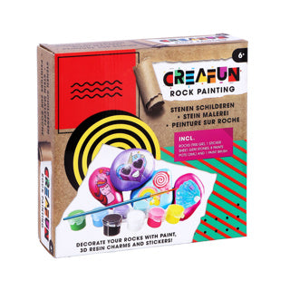 Creafun hobbyset stenen schilderen | 3 stuks