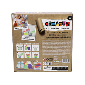 Creafun hobbyset maak je eigen kaarsen | 2 stuks