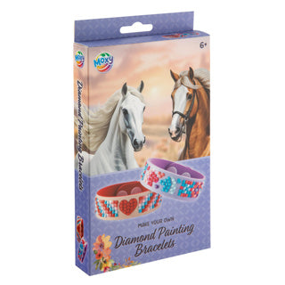 Diamond painting armbanden horse collection 2 stuks | 4 stuks