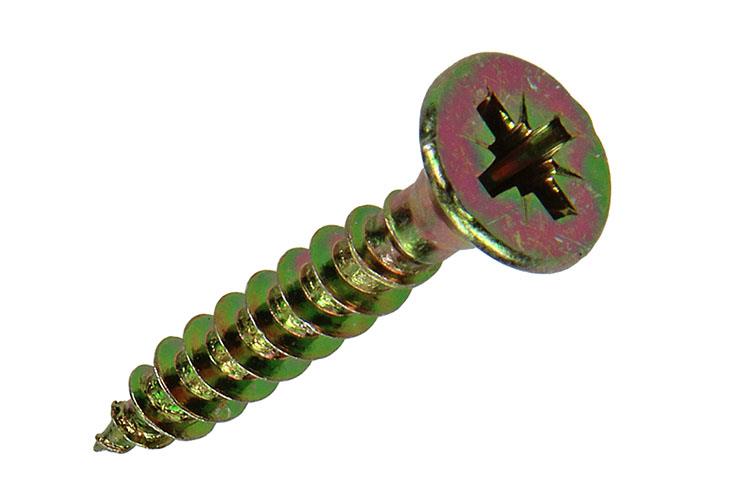 Afbeelding laden in galerijviewer, Mack 1017253 - spaanplaatschroef vz kop geelverz.15 st 5,0 x 30 mm | 10 stuks
