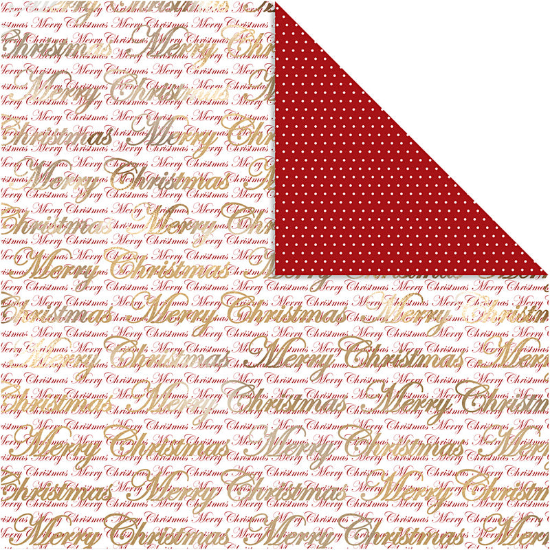 Afbeelding laden in galerijviewer, Https: www.cchobby.nl design-papier-merry-christmas-en-stippen-vel-30-5x30-5-cm-180-gr-goud-3-vel-1-doos
