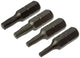 Mack 1017329 - torx schroefbit staal onbehandeld 4 st t10-15 20-25 | 10 stuks