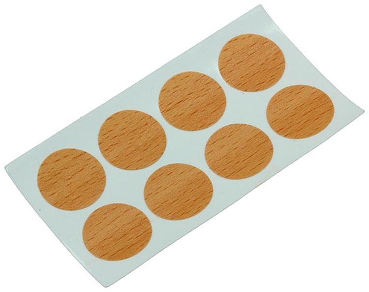 Afbeelding laden in galerijviewer, Mack 1017393 - zelfklevend afdekkapje kunst.beuk 96st 13 mm | 10 stuks

