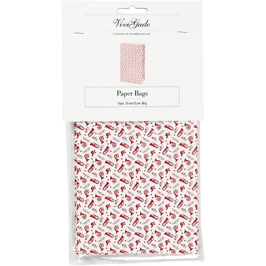 Https: www.cchobby.nl papieren-zakken-trompet-h-21-cm-afm-6x12-cm-80-gr-rood-wit-8-stuk-1-doos
