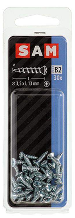 Load image into Gallery viewer, Mack 1017483 - zelftappende schroef bvk verz.30 st 3,5 x 13 mm | 10 stuks

