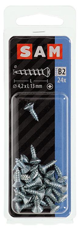 Mack 1017485 - zelftappende schroef bvk verz.24 st 4,2 x 13 mm | 10 stuks