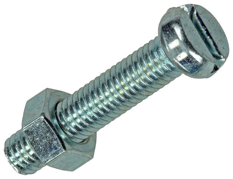 Afbeelding laden in galerijviewer, Mack 1017525 - metaalschroef cyl. kop + moer verz. 14 st m5 x 25 mm | 10 stuks
