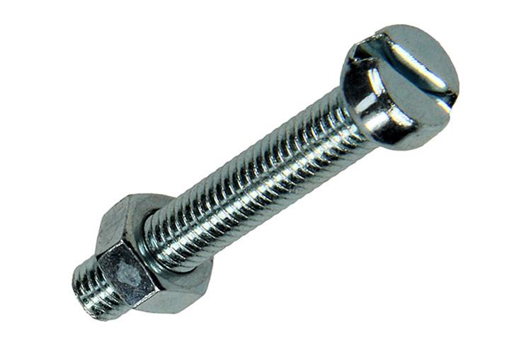 Load image into Gallery viewer, Mack 1017526 - metaalschroef cyl. kop + moer verz. 13 st m5 x 30 mm | 10 stuks
