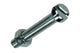 Mack 1017526 - metaalschroef cyl. kop + moer verz. 13 st m5 x 30 mm | 10 stuks